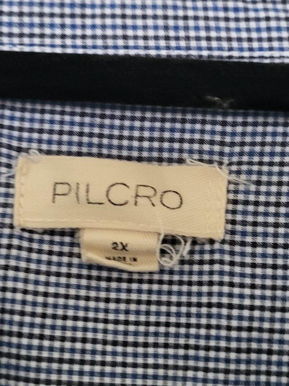 Anthropologie Pilcro Gingham Mini Dress 2X - Picture 2 of 3